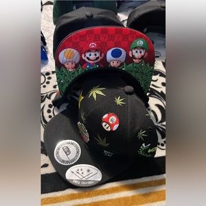 Selling hats have different sizes and designs different colors